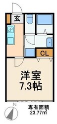 エルメゾンの物件間取画像